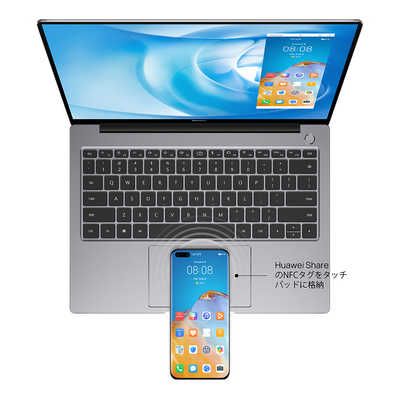 HUAWEI ノートパソコン MateBook 14 [ 14型 / Win10 Home / Ryzen 7