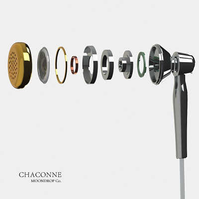水月雨 カナル型イヤホン CHACONNE-4.4mm-Balanced-Version CHACONNE 