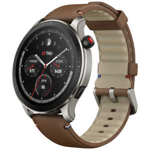 アマズフィット スマートウォッチ Amazfit GTR 4 アマズフィット ヴィンテージブラウン sp170050C184
