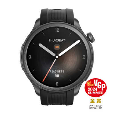 アマズフィット スマートウォッチ 46mm AI音声操作アシスタント