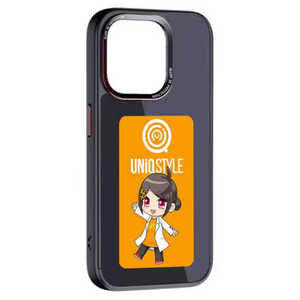UNIQ URR Smart Cover iPhone 15Pro専用 URR-SC15PRO-BL Black URR-SC15PRO_BL