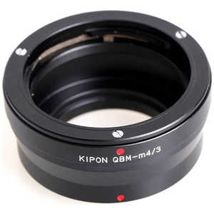 マウントアダプター レンズ側：ローライ ボディ側：マイクロフォーサーズ KIPON ROLLEI-M4/3 QBMM43
