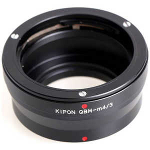 マウントアダプター レンズ側:ローライ ボディ側:マイクロフォーサーズ KIPON ROLLEI-M4/3 QBMM43 マウントアダプター レンズ側:ローライ ボディ側:マイクロフォーサーズ KIPON ROLLEI-M4/3 QBMM43