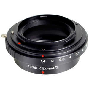 マウントアダプター レンズ側：コンタレックス ボディ側：マイクロフォーサーズ KIPON CONTAREX-M4/3 CRXM43