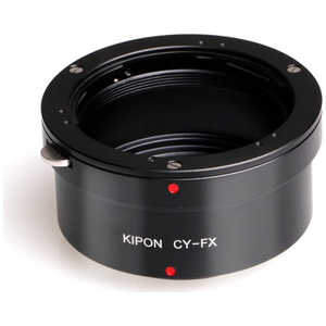 マウントアダプター レンズ側：ヤシカ・コンタックス ボディ側：フジX KIPON CONTAX/Y-FX CYFX