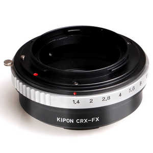 KIPON マウントアダプター　レンズ側：コンタレックス　ボディ側：フジX KIPON CONTAREX-FX CRXFX