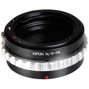 KIPON マウントアダプター　レンズ側：ニコンGタイプ　ボディ側：フジX KIPON NIKON G-FX NGFX