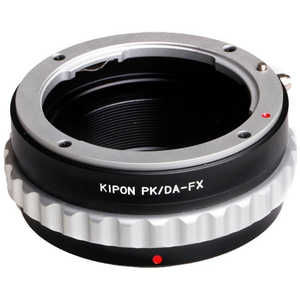 マウントアダプター レンズ側:ペンタックスK・DA ボディ側:フジX KIPON PK/DA-FX PKDAFX マウントアダプター レンズ側:ペンタックスK・DA ボディ側:フジX KIPON PK/DA-FX PKDAFX