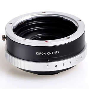 KIPON マウントアダプター　レンズ側：コンタックスN　ボディ側：フジX KIPON CONTAX N-FX A CNFX
