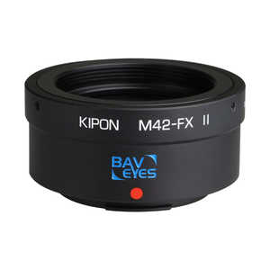 KIPON マウントアダプター　レンズ側：M42　ボディ側：フジX KIPON Baveyes M42-FX M42FX07