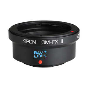 KIPON マウントアダプター　レンズ側：オリンパスOM　ボディ側：フジX KIPON Baveyes OM-FX OMFX07