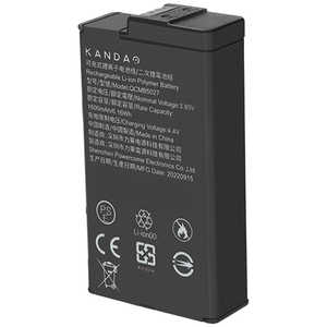 KANDAO QooCam 3 Battery ブラック QCMB5027