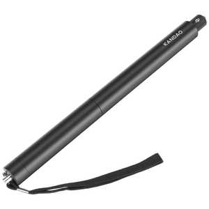 KANDAO Kandao 120cm Selfie Stick For QooCam 3 ブラック Q23F01