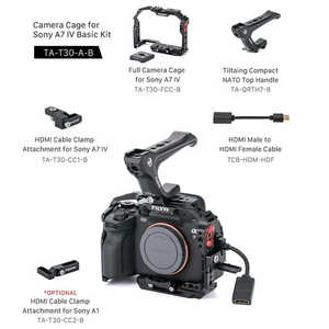 TILTA Camera Cage for Sony a7 IV Basic Kit(Black) TAT30AB