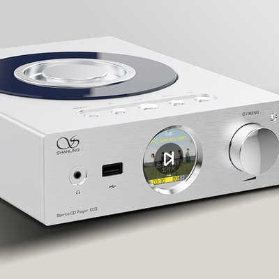 SHANLING トップローディングコンパクトCDプレーヤー Silver