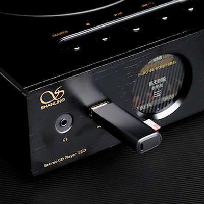 SHANLING トップローディングコンパクトCDプレーヤー Silver