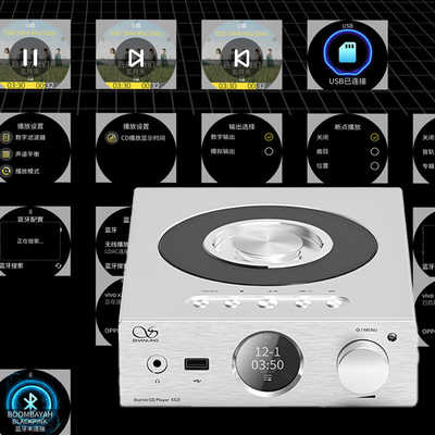 SHANLING トップローディングコンパクトCDプレーヤー Silver SHANLING トップローディングコンパクトCDプレーヤー Silver