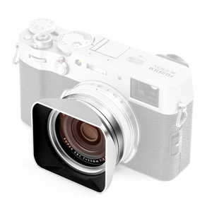 NISI X100 レンズフードキット シルバー FOR FUJI X100 SERIES (UV FilterLens Hood and Cap Kit) Silver NiSi x100-lhkit-s