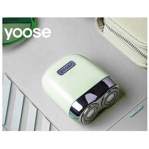 SHENZHENXIVODESIGN USB充電式シェーバー[国内･海外対応] yoose(ヨーセ) YOOSE-GREEN