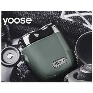 SHENZHENXIVODESIGN USB充電式シェーバー[国内･海外対応] yoose(ヨーセ) YOOSE-GRAY