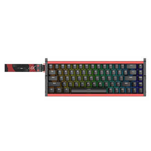 IYX ゲーミングキーボード IROK MG68 Black and Red IROK-MG68-BLACKRED IYX ゲーミングキーボード IROK MG68 Black and Red IROK-MG68-BLACKRED