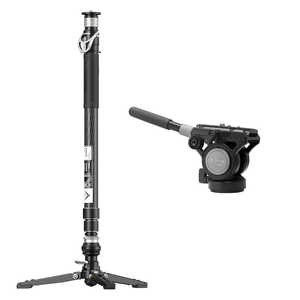 YCONION Pineta 2.0 カーボンファイバーモノポッド&FH60 MQC15860 YCONION Pineta 2.0 カーボンファイバーモノポッド&FH60 MQC15860