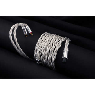 QOA RUM 　イヤホンケーブル 高音質アップグレードケーブル) QoA RUM 2Pin イヤホンケーブル