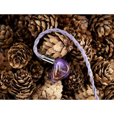 QOA ハイレゾ対応イヤホン パープル Adonis New の通販 - カテゴリ