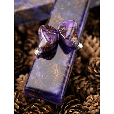 QoA Adonis New パープル QOA ハイレゾ対応イヤホン パープル Adonis New の通販