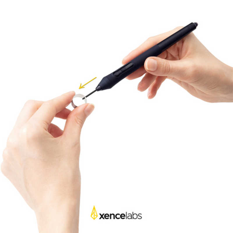 XENCELABS XENCELABS タブレットペン用替え芯 コンボ替え芯(POM替え芯5本/フェルト替え芯5本) ACTPH6A-E ACTPH6A-E