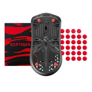 ARBITERSTUDIO Arbiter Studio (�A�[�r�^�[�X�^�W�I) x ESPTIGER Bloody Red �ėp�h�b�g�\�[�� 40���� �}�E�X�\�[�� ���b�h as-sk-espt-red
