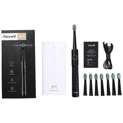 Fairywill E11 電動歯ブラシ 本体 FAIRYWILL 電動歯ブラシ [振動式 /AC100V-240V] E11 の通販