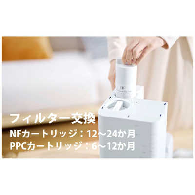 グローチャー 浄水器「AQUIBEAR」 (3秒で瞬間湯沸かし/細菌やウィルス