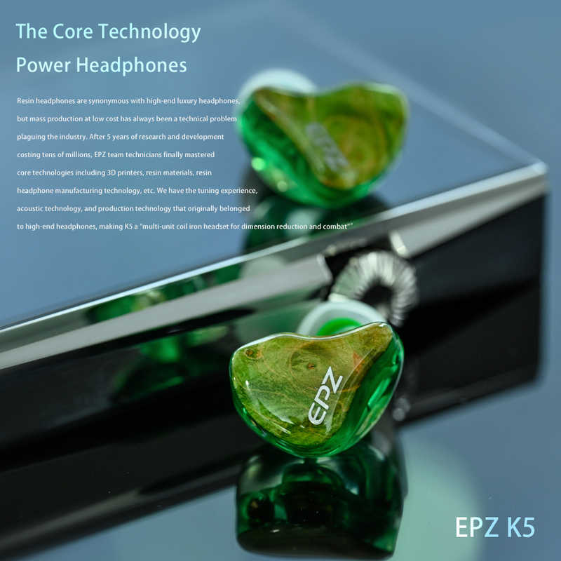 EPZ EPZ イヤホン カナル型 グリーン [φ3.5mm ミニプラグ] K5 K5