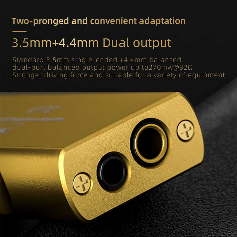 EPZ EPZ ヘッドホンアンプ iOSライトニング対応 GOLD [ハイレゾ対応 /DAC機能対応] TP30 TP30