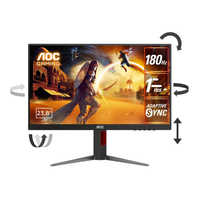 美品～普通! AOC 23.8型ワイド FHD IPSゲーミングモニター AOC ゲーミングモニター 23.8型/ フルHD(1920×1080)/ ワイド