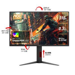 AOC Fast IPS/310/0.3ms/P 24.5 / եHD(19201080) / 磻ɡ 25G4S/11