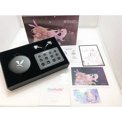 SEEAUDIO イヤホン カナル型 [φ3.5mm ミニプラグ] Bravery の通販 