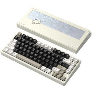 KIBU ܡ WOBKEY Rainy 75 Proϥǥ(Ѹ) ͭ磻쥹 /BluetoothUSB ۥ磻 PR75CWHT
