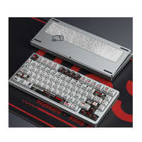 KIBU メカニカルキーボード WOBKEY Rainy 75キーボード 雨音の