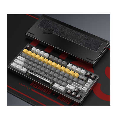 KIBU メカニカルキーボード WOBKEY Rainy 75キーボード 雨音のような