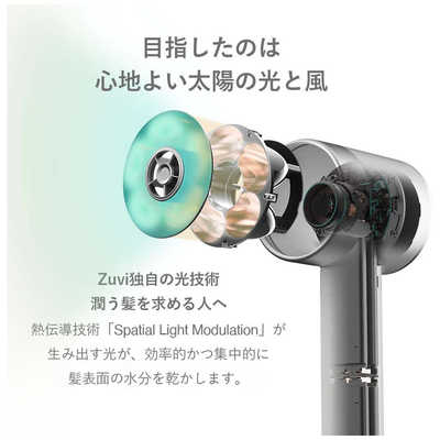 zuvi Halo コードレスヘアドライヤー