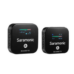 SARAMONIC 2.4Gワイヤレスマイクシステム 送信機×1台、受信機×1台セット BLINK900B1