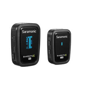 SARAMONIC 2.4Gワイヤレスマイクシステム(送信機1台・受信機1台) 動画撮影用マイクシステム BLINK500ProXQ1