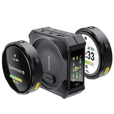 ワイヤレスマイクシステム SARAMONIC 2.4GHzワイヤレスマイクシステム Saramonic 2.4G超