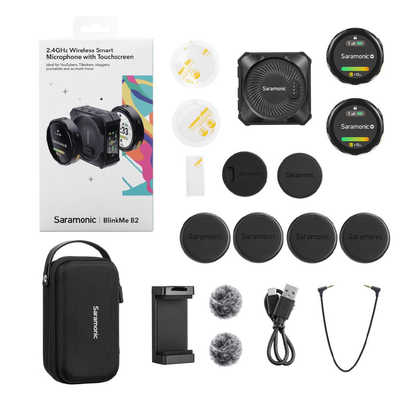 SARAMONIC 2.4GHzワイヤレスマイクシステム Saramonic 2.4G超小型