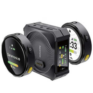 SARAMONIC 2.4GHzワイヤレスマイクシステム Saramonic 2.4G超小型タッチスクリーン搭載ワイヤレスマイクシステム(送信機×2台、受信機×1台) BlinkMeB2 SARAMONIC 2.4GHzワイヤレスマイクシステム Saramonic 2.4G超小型タッチスクリーン搭載ワイヤレスマイクシステム(送信機×2台、受信機×1台) BlinkMeB2