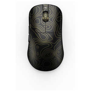 KIBU WAIZOWL ゲーミングマウス Cloud XS Typo Black CLDxs-Blk ［光学式 / 有線・ワイヤレス/6ボタン/USB］ ［軽量 45g/メカニカル式スイッチ］ CLDXS-BLK