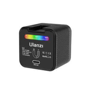 ULANZI LEDライトL3 L052GBB1 ULANZI LEDライトL3 L052GBB1