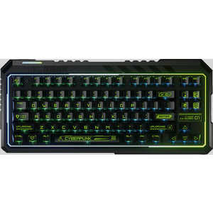 MELGEEK �Q�[�~���O�L�[�{�[�h(���s�b�h�g���K�[�Ή�) Cyber01(�p��z��) �m�L�� / USB�n GM83-CYBER01-0102